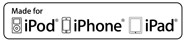 Made for Apple iPod iPhone iPad